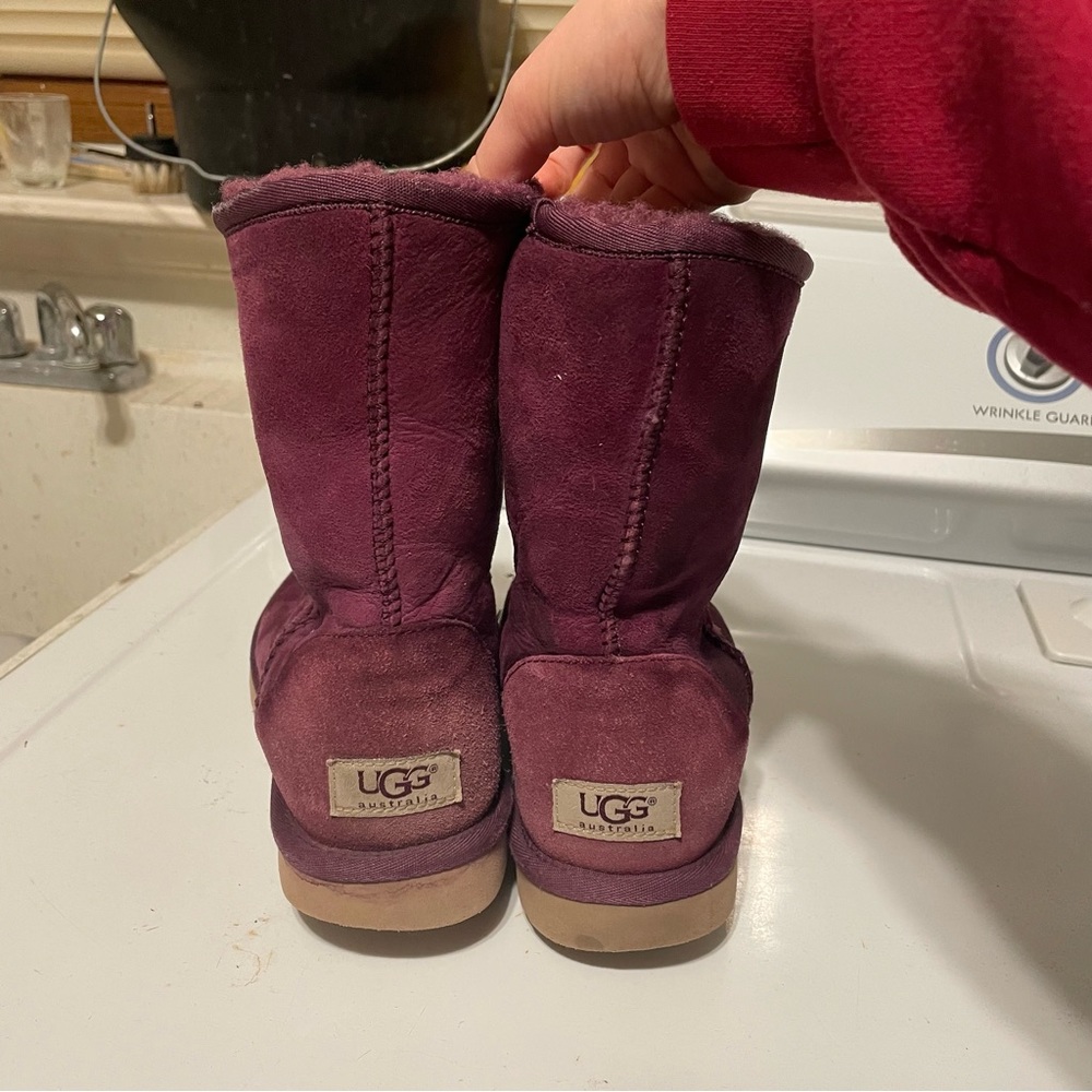 PURPLE UGGS MINI SHORT